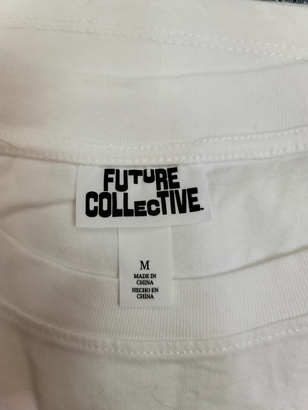 White 'je t'aime' Graphic Tee - Short Sleeve Cotton Top - Picture 5 of 5